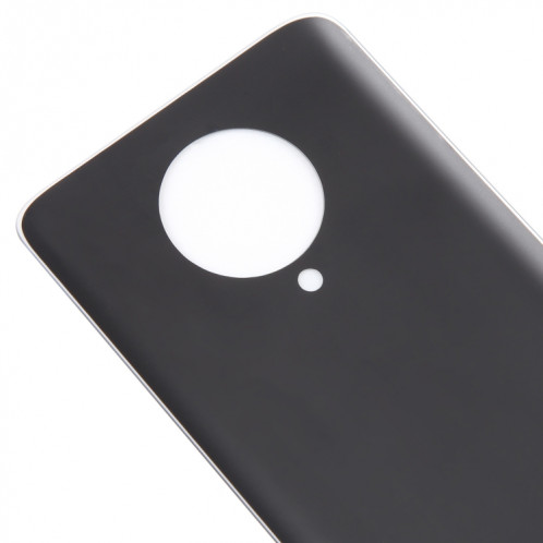Pour Xiaomi Poco F2 Pro Couvercle arrière de la batterie en verre OEM (noir) SH74BL587-06