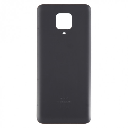 Pour Xiaomi Redmi Note 9 Pro Inde Couvercle arrière de la batterie en verre OEM (gris) SH79HL1662-00