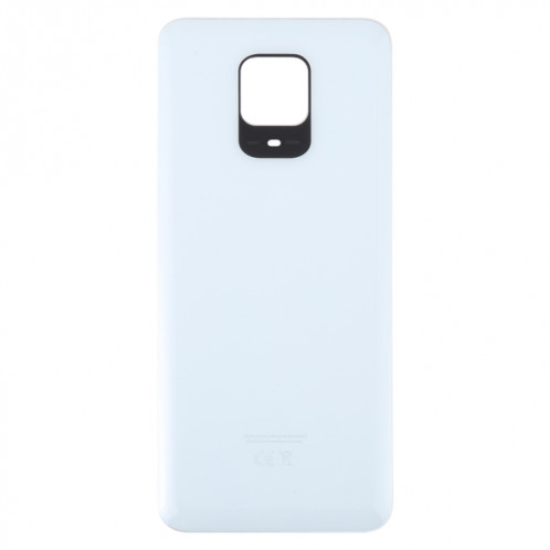 Pour Xiaomi Redmi Note 9 Pro Inde Couvercle arrière de la batterie en verre OEM (Blanc) SH79WL816-00