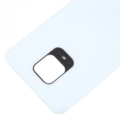 Pour Xiaomi Redmi Note 9 Pro Inde Couvercle arrière de la batterie en verre OEM (Blanc) SH79WL816-00