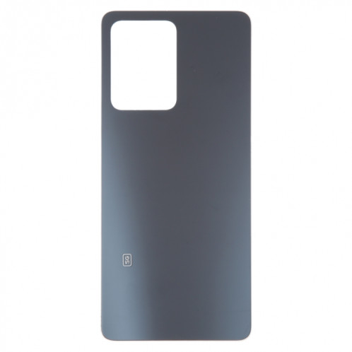 Pour Xiaomi Redmi Note 12 Pro Couvercle arrière de la batterie en verre (noir) SH90BL536-06