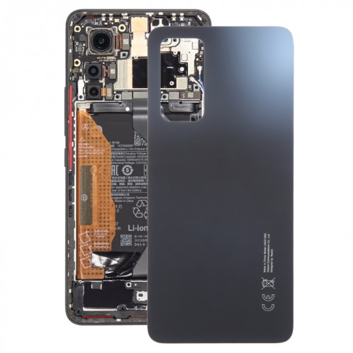 Pour le couvercle arrière de la batterie en verre Xiaomi 12 Lite (noir) SH91BL1753-00
