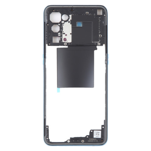 Pour OPPO Find X3 Lite plaque de lunette de cadre moyen d'origine (bleu) SH297L89-06