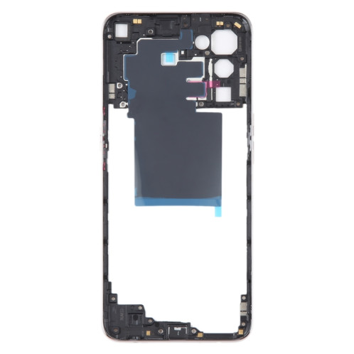 Pour OPPO Reno5 5G plaque de lunette de cadre moyen d'origine (or) SH298J720-06