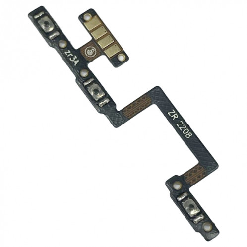 Pour ZTE Blade V40 bouton d'alimentation et bouton de volume câble flexible SH63191493-03