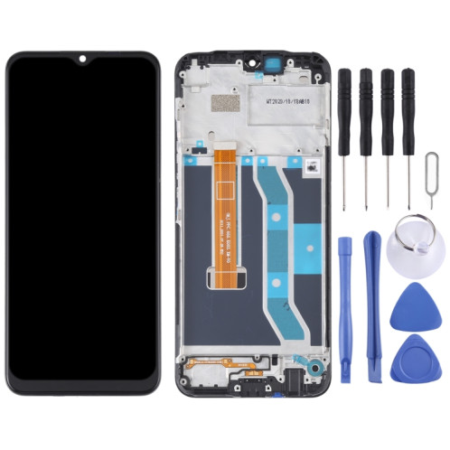 Écran LCD d'origine pour OPPO Realme C15 RMX2180 (Version Qualcomm) Assemblage complet du numériseur avec cadre SH6321783-06