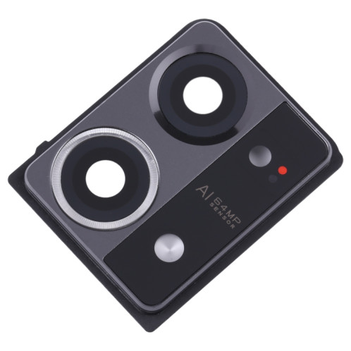 Pour OPPO Reno7 4G Couvercle d'objectif d'appareil photo d'origine (noir) SH334B206-04