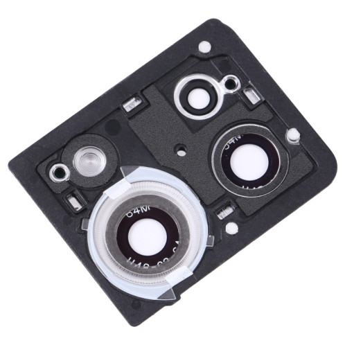 Pour OPPO Reno7 4G Couvercle d'objectif d'appareil photo d'origine (noir) SH334B206-04