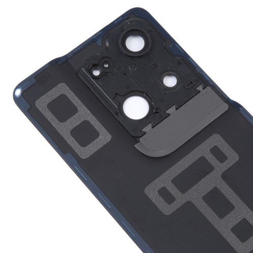 Pour OPPO Reno8 Pro 5G Couvercle arrière de batterie d'origine avec couvercle d'objectif d'appareil photo (noir) SH37BL1697-06