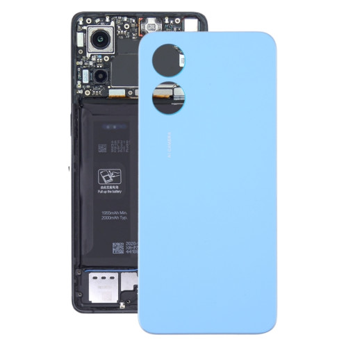 Pour le couvercle arrière de la batterie d'origine OPPO A17 (bleu) SH40LL429-06