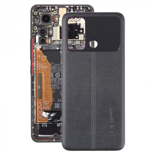 Pour Xiaomi Poco C55 Coque Arrière de Batterie d'Origine (Noir) SH361B1771-00