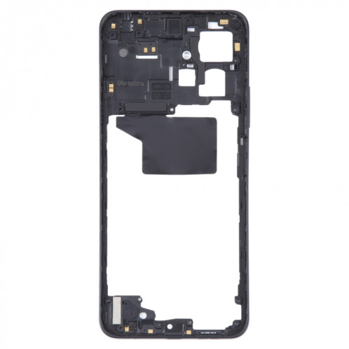 Pour Xiaomi Redmi Note 12 4G Plaque de cadre central d'origine (noir) SH364B642-00