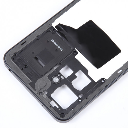 Pour Xiaomi Redmi Note 12 4G Plaque de cadre central d'origine (noir) SH364B642-00