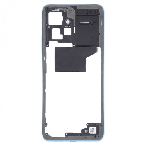 Pour Xiaomi Redmi Note 12 4G Plaque de cadre central d'origine (bleu) SH364L1242-00