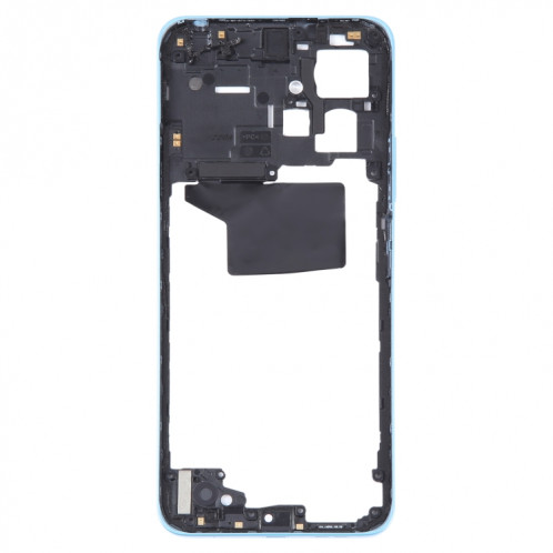 Pour Xiaomi Redmi Note 12 4G Plaque de cadre central d'origine (bleu) SH364L1242-00