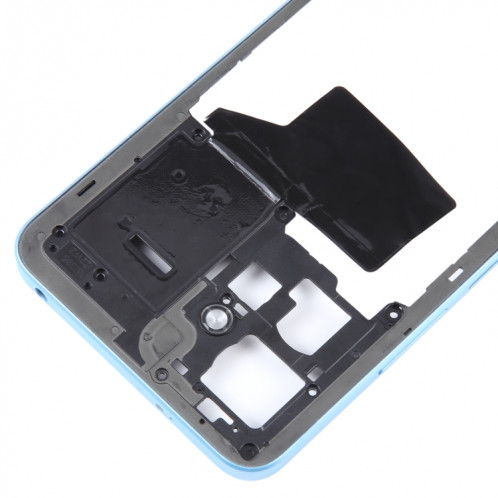 Pour Xiaomi Redmi Note 12 4G Plaque de cadre central d'origine (bleu) SH364L1242-00