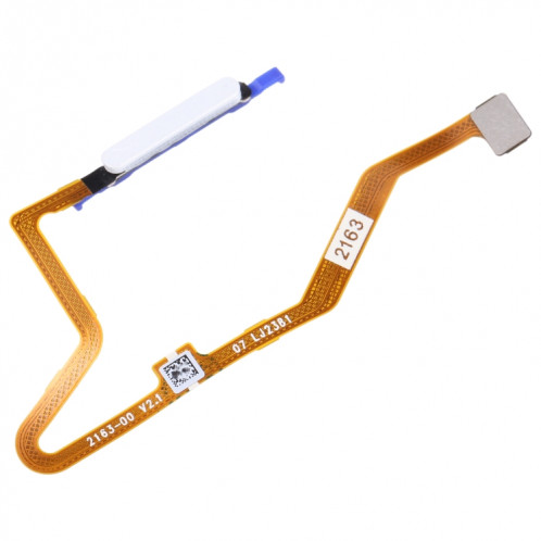 Pour Xiaomi Redmi Note 12 Pro + Câble flexible du capteur d'empreintes digitales d'origine (Blanc) SH378W790-00