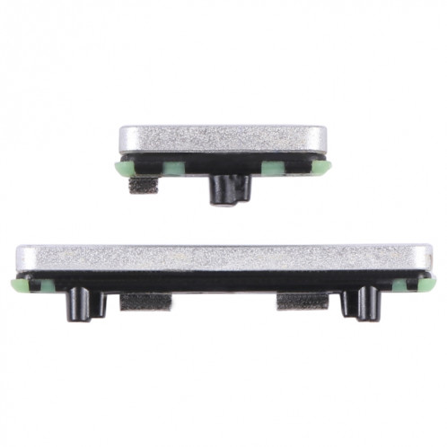 Pour Google Pixel 6 Pro Bouton d'alimentation d'origine + bouton de contrôle du volume (argent) SH397S1969-04