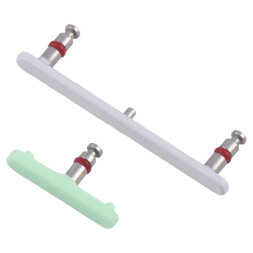 Pour Google Pixel 3 Bouton d'alimentation d'origine + Bouton de contrôle du volume (Argent) SH398S778-04