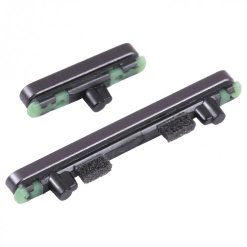 Pour Google Pixel 7 Pro Bouton d'alimentation d'origine + bouton de contrôle du volume (noir) SH399B1233-04
