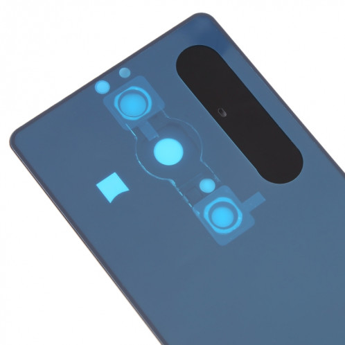 Pour Sony Xperia Pro-I Couvercle arrière de batterie d'origine avec couvercle d'objectif d'appareil photo (noir) SH01BL1299-06