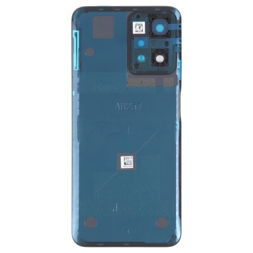 Pour Realme 9 Pro couvercle arrière de batterie d'origine avec couvercle d'objectif d'appareil photo (noir) SH37BL1427-06