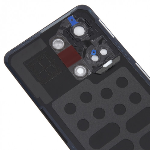 Pour OnePlus Ace 2V Couvercle arrière de batterie d'origine avec couvercle d'objectif d'appareil photo (noir) SH10BL1576-06