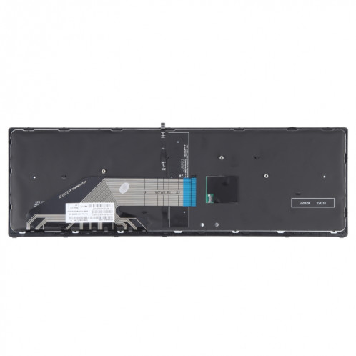Pour clavier HP ZBOOK 15 G3 17 G3 US Version avec rétroéclairage et pointage SH6449974-05
