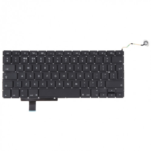 Clavier de version britannique pour Macbook Pro 17 pouces A1297 SH64581730-05