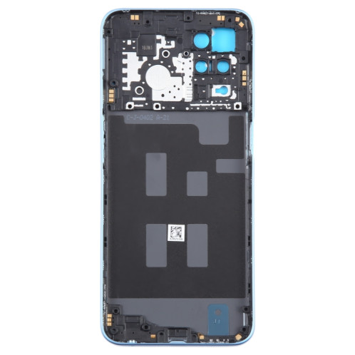 Pour le couvercle arrière de la batterie d'origine Realme V13 avec cadre central (bleu) SH61LL503-06