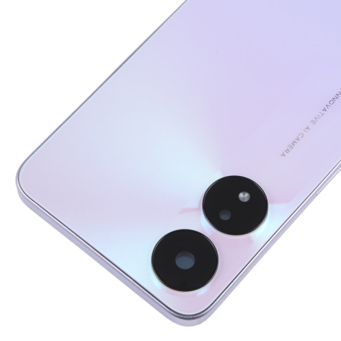 Pour le couvercle arrière de la batterie d'origine OPPO A78 avec cadre central (violet) SH63PL980-06