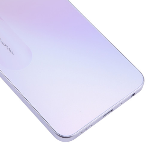 Pour le couvercle arrière de la batterie d'origine OPPO A78 avec cadre central (violet) SH63PL980-06