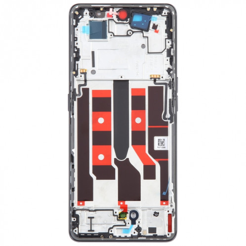 Pour OPPO Reno8 T 5G Original Front Housing LCD Frame Bezel Plate (Black) SH466B655-06