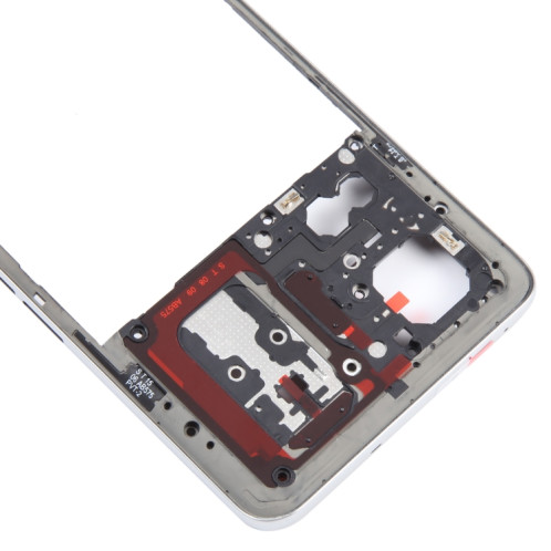 Pour Realme GT Neo 5 plaque de lunette de cadre moyen d'origine (argent) SH469S749-06