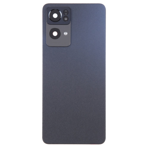 Pour OPPO Reno7 Pro couvercle arrière de batterie d'origine avec couvercle d'objectif d'appareil photo (noir) SH71BL1513-06