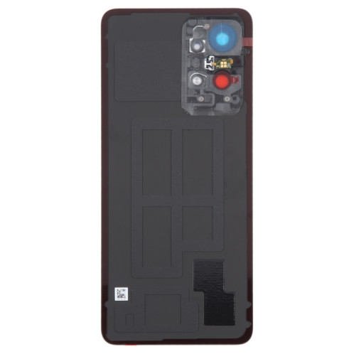 Pour OPPO Reno7 Pro couvercle arrière de batterie d'origine avec couvercle d'objectif d'appareil photo (bleu) SH71LL543-06