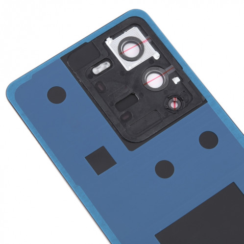 Pour vivo S15 Couvercle arrière de batterie d'origine avec couvercle d'objectif d'appareil photo (noir) SH73BL1838-06
