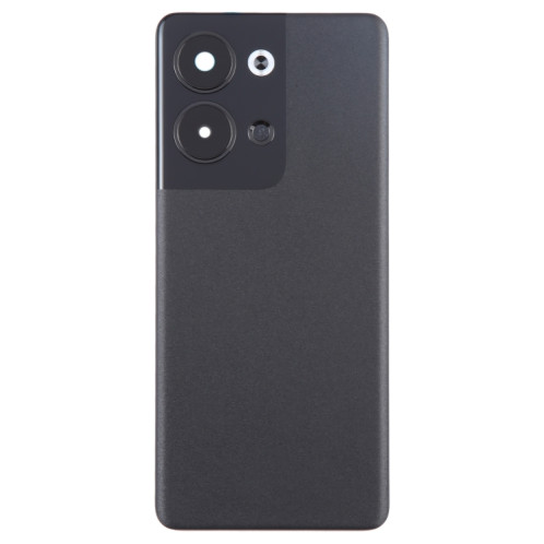 Pour OPPO Reno9 couvercle arrière de batterie d'origine avec couvercle d'objectif d'appareil photo (noir) SH75BL359-06