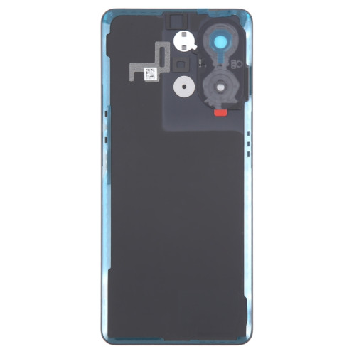 Pour OPPO Reno9 couvercle arrière de batterie d'origine avec couvercle d'objectif d'appareil photo (noir) SH75BL359-06