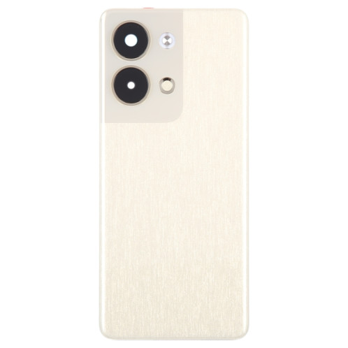 Pour OPPO Reno9 Couvercle arrière de batterie d'origine avec couvercle d'objectif d'appareil photo (or) SH75JL641-06
