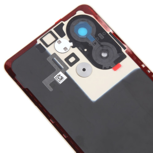 Pour OPPO Reno9 Couvercle arrière de batterie d'origine avec couvercle d'objectif d'appareil photo (or) SH75JL641-06