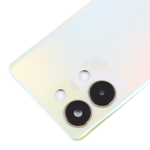 Pour OPPO Reno9 Pro couvercle arrière de batterie d'origine avec couvercle d'objectif d'appareil photo (rose) SH78FL387-06