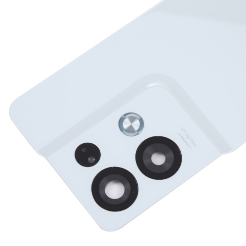 Pour OPPO Reno8 Pro + couvercle arrière de batterie d'origine avec couvercle d'objectif d'appareil photo (blanc) SH79WL752-06
