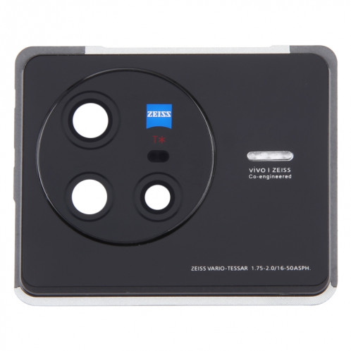 Pour le couvercle d'objectif d'appareil photo d'origine vivo X80 (noir) SH481B1970-04