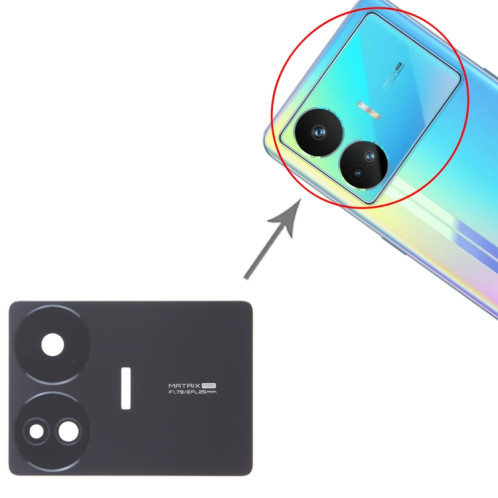 Pour objectif de caméra arrière d'origine Realme GT Neo5 SE (noir) SH482B1248-04