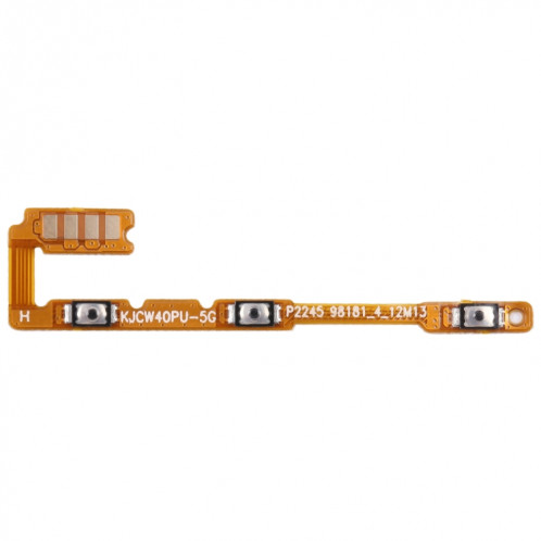 Pour Honor Play 40 Plus bouton d'alimentation et bouton de volume câble flexible SH6521803-04