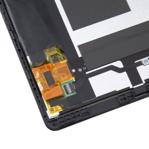 Écran LCD pour Huawei MediaPad M5 Lite 10.1 BAH2-W19/BAH2-L09 Ensemble complet de numériseur avec cadre (Noir) SH35BL1824-06