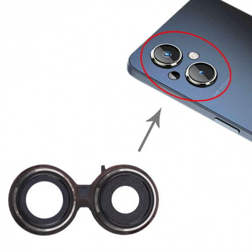 Pour le couvercle d'objectif d'appareil photo d'origine OnePlus Nord N20 SH65361028-04