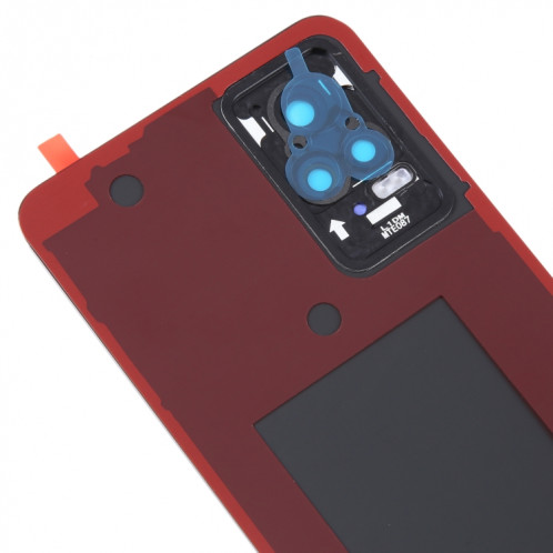Pour vivo Y73 V2059 couvercle arrière de batterie d'origine avec couvercle d'objectif de caméra (violet) SH40PL1315-06