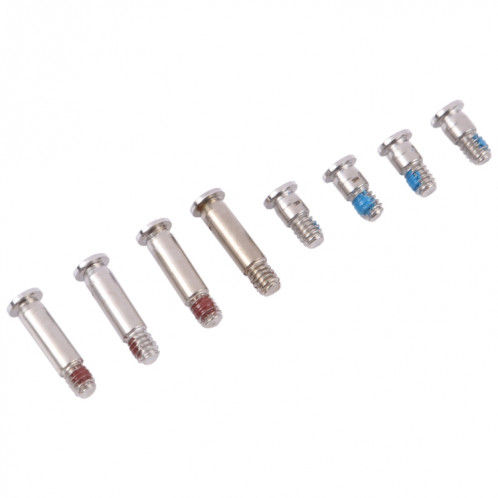 Jeu de vis du capot inférieur pour MacBook Pro Retina 16,2 pouces A2485 2021 (Argent) SH587S1085-04